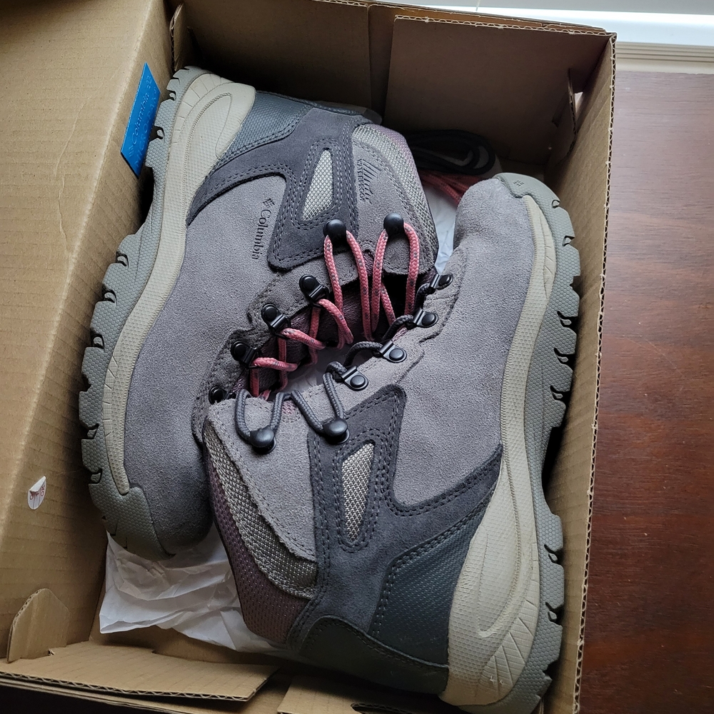 Columbia Women's Gray Hiking Boots